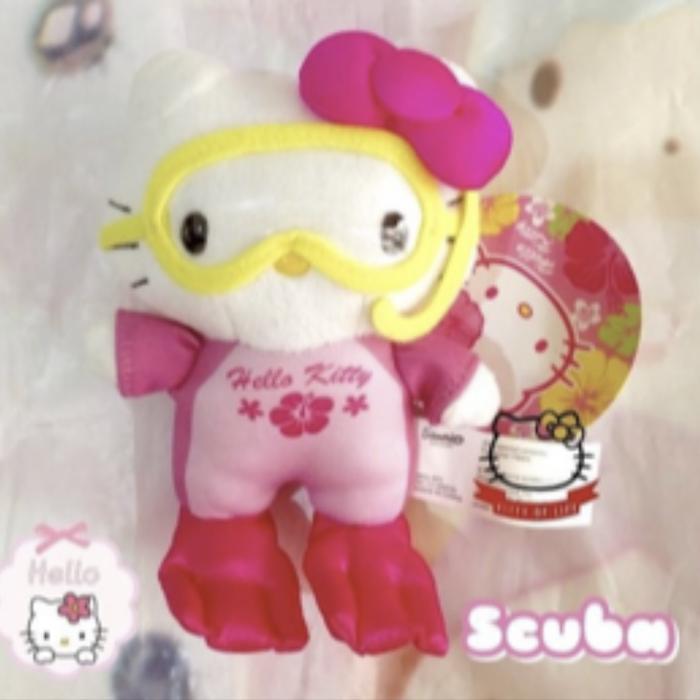 Gambar Boneka Mascot Sanrio Original Hello Kitty Beach Holiday - Life Guard dari KittyofLife_NEW undefined 4 Tokopedia