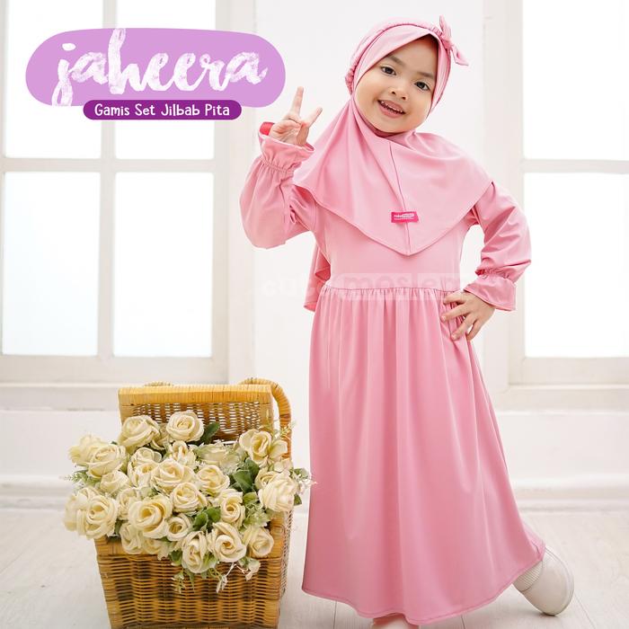 Gambar Cutemoslem Jaheera-Gamis Set Anak-S - Navy, S 1-2 Thn dari Cutemoslem Store undefined 5 Tokopedia