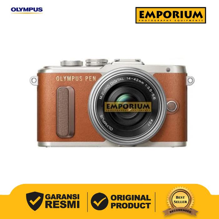Olympus Pen E-pl Kit 14-42mm Ez Kamera Mirrorless-coklat