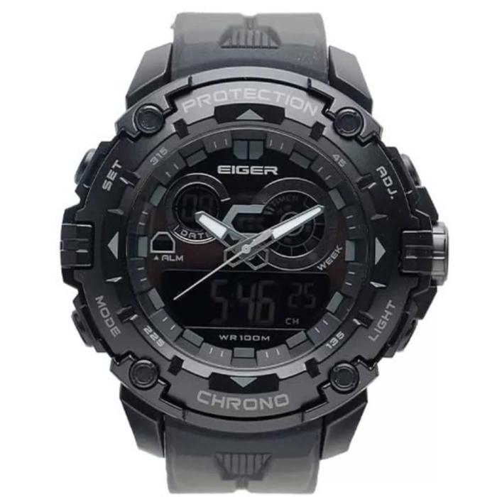 Gambar JAM EIGER ALVERSTONE - Hitam dari Gebrack Store TENANAPIK undefined Tokopedia