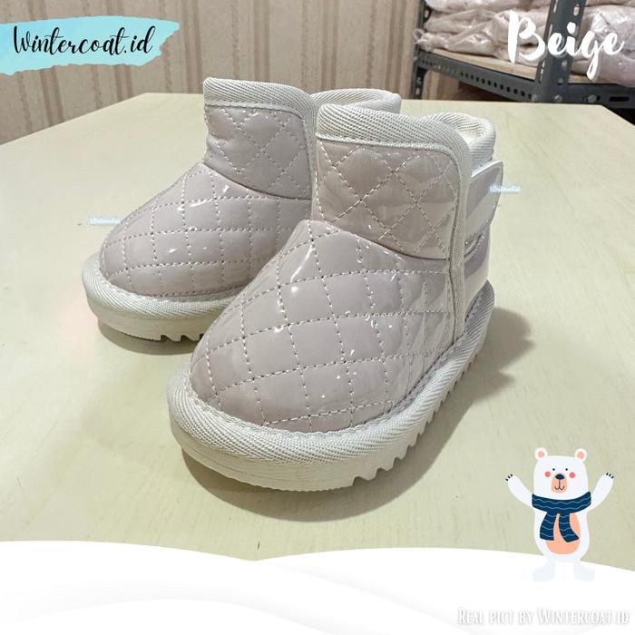Gambar Baby snow boots sepatu Carla anak bayi musim dingin hangat toddler balita - Beige, 15 dari Wintercoat.id undefined Tokopedia