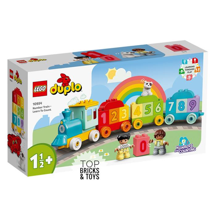 Gambar LEGO Duplo, Number Train - Learn To Count (10954) dari Top Bricks & Toys undefined Tokopedia