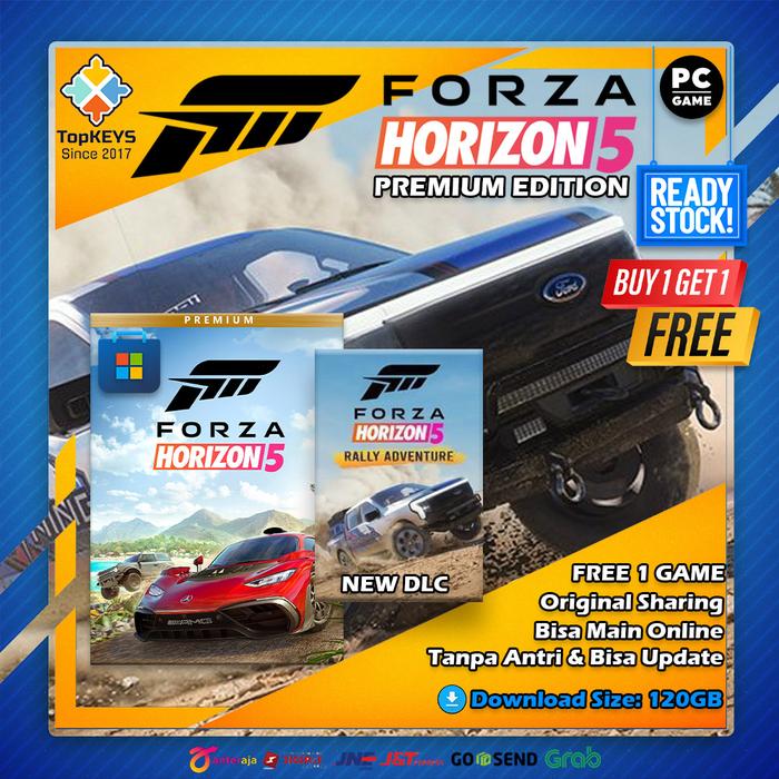 Gambar Forza Horizon 5: Premium Edition Original PC - DVD-DL80GB dari TopKEYS undefined Tokopedia