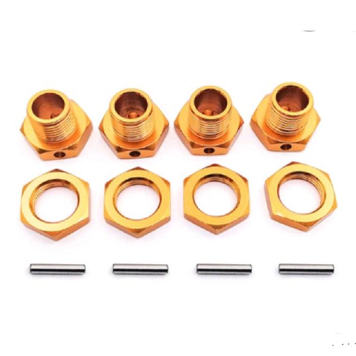 Gambar wheel hex 17mm dengan anti debu rc 1/8 zd racing hsp kyoso habao HPI - Gold dari aerial189 undefined Tokopedia