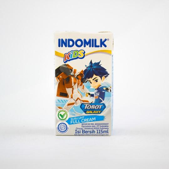 Gambar Indomilk Susu Cair UHT Kids / Susu UHT 115ml - Fullcream Plain dari Sweet Mary Warehouse undefined Tokopedia