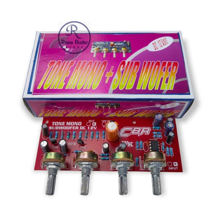 Gambar Tone Control Mono Subwoofer DC CBR dari Rere Audio Store undefined Tokopedia