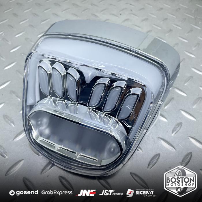 Gambar Luigy Stop Lamp with Sein Vespa Sprint Primavera Model Level10 - Clear dari Boston Motoshop undefined Tokopedia