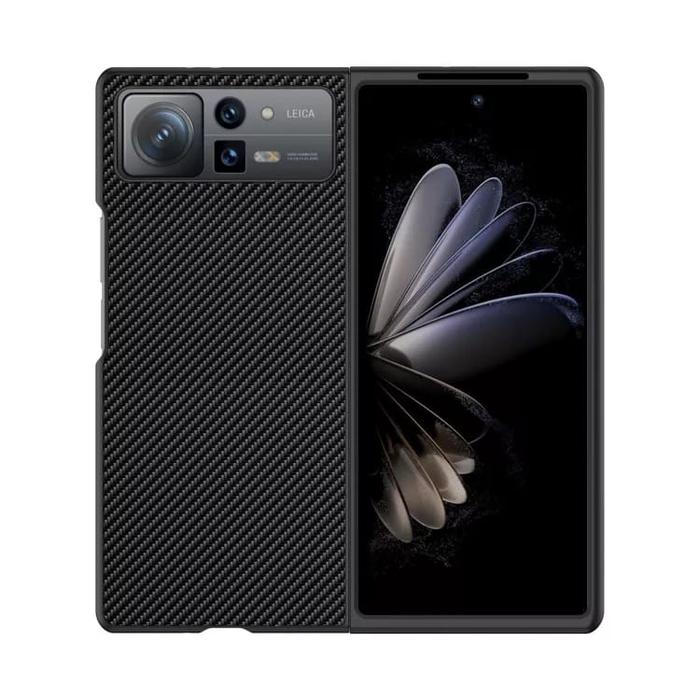 Gambar Case Xiaomii Mix Fold 2 Premium Carbon Fiber Leather - Hitam dari AndroidShop undefined Tokopedia