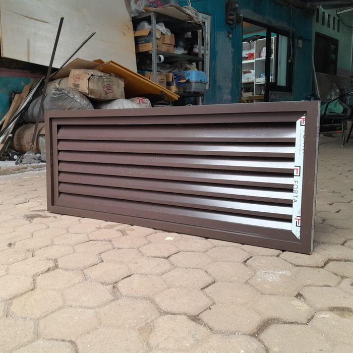 Jual Jendela Jalusi 40x100 - Kota Depok - kusen jendela aluminium