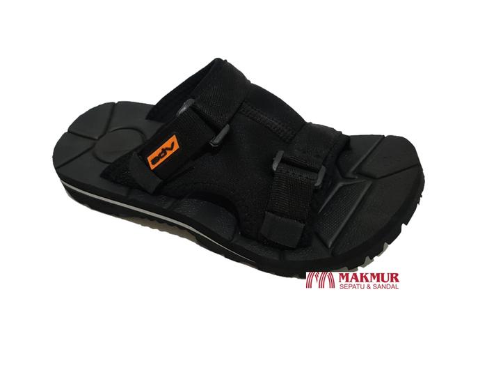 Gambar Sandal Anak Laki laki - Sendal Outdoor Ghobi Jr - Hitam, 33 dari Makmur Sepatu Sandal undefined Tokopedia