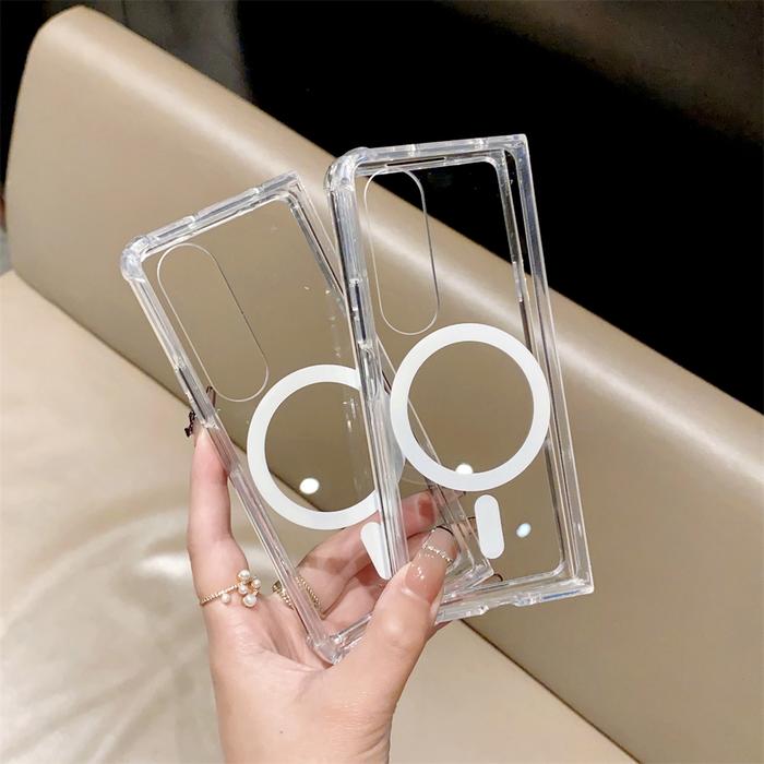 Gambar Case Samsung Z FOLD 3 FOLD 4 Magsafe Magnetic Wireless Charging - Magsafe Clear, SAM. Z FOLD 3 dari Case.Shop undefined Tokopedia