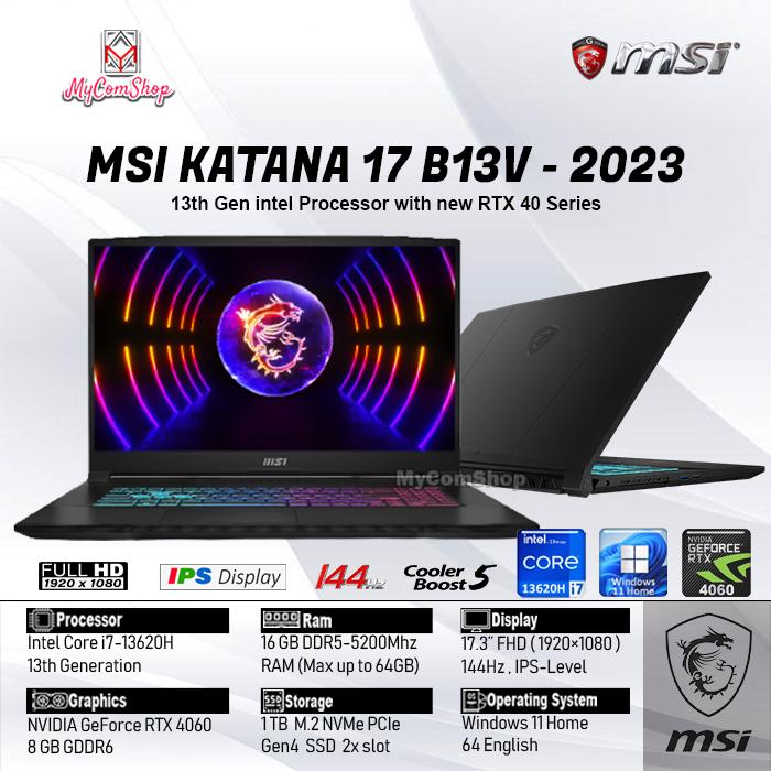Katana-17-B13VEK-4339JP [ 17.3型 / フルHD(144Hz) / i7-13620H 