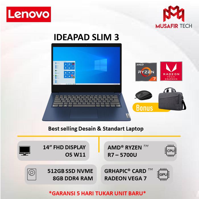 Amd Ryzen Lenovo Ideapad Amd Athlon Laptop Lenovo IdeaPad 14AMN7