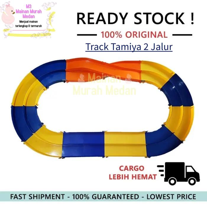 Gambar Track Tamiya 2 Jalur Jalanan Tamiya 2 Lajur Mini 4wd Panjang 2 meter dari Mainan Murah Medan.M3 undefined Tokopedia