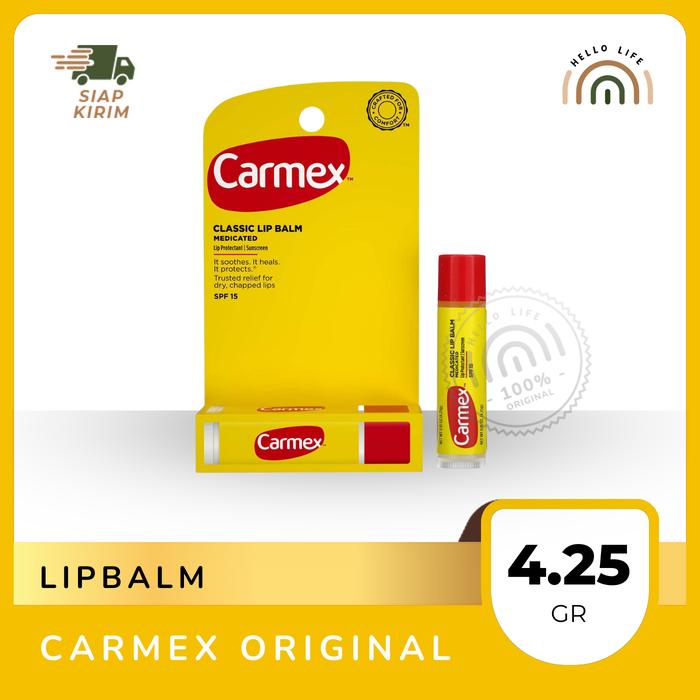 Gambar CARMEX Lip Balm Original 0,15 oz dari Hello Life Store undefined Tokopedia