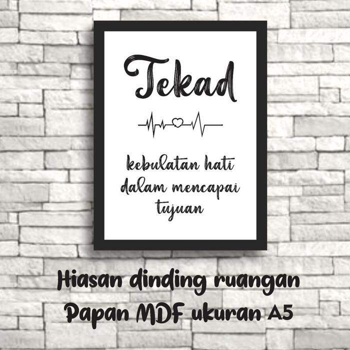 Gambar HIASAN DEKORASI PAPAN DINDING KAMAR DINDING DEKORASI DINDING KAMAR - TEKAD dari -Zarina- undefined Tokopedia