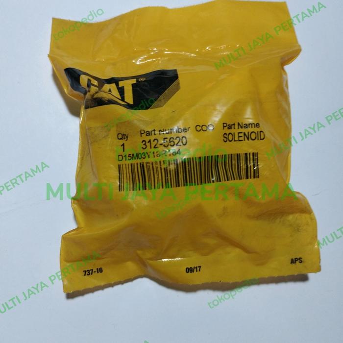 Gambar Solenoid 312-5620 Genuine Solenoid Supply Pump CAT320D2 /CAT 320D dari MULTI JAYA PERTAMA undefined Tokopedia
