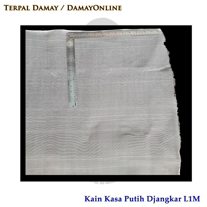 Gambar Kain Kasa Putih Lebar 1M / Meter Panjang ( Harga Per Meter Panjang ) dari DamayOnline undefined Tokopedia