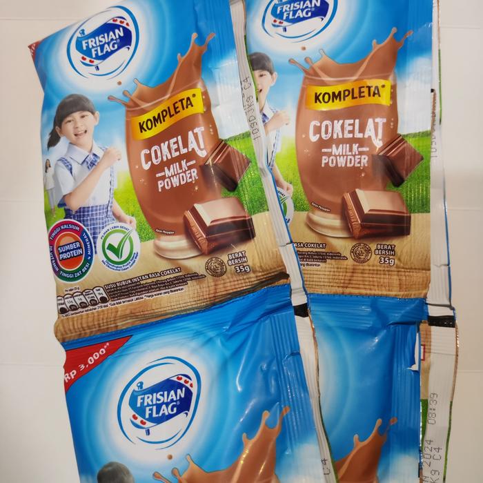Gambar Susu Bubuk Bendera Kompleta Coklat (renceng) dari Toko Baru 227 undefined Tokopedia