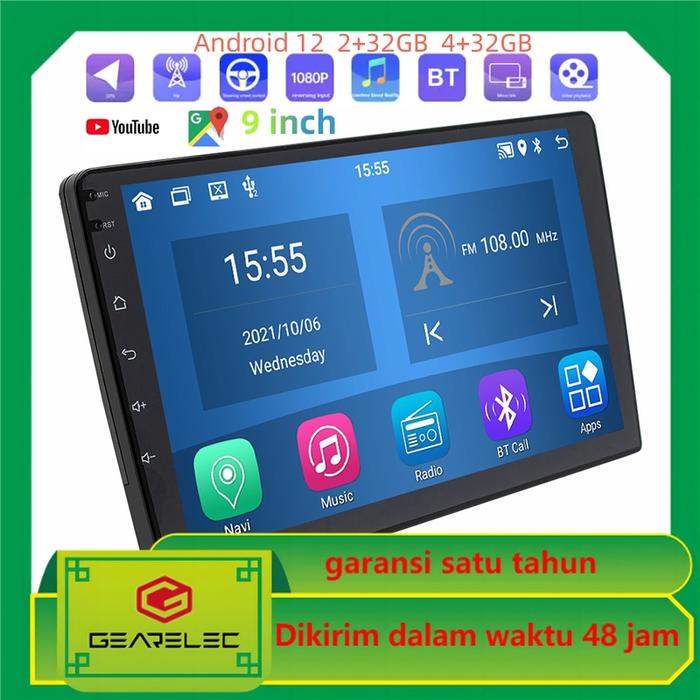 N09K2 Android10カーナビ9インチ2+32GB 楽しい Carplay