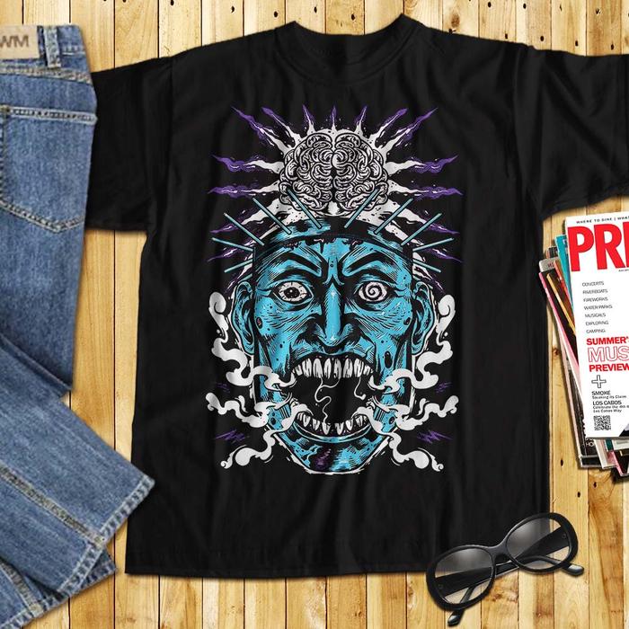 Gambar TECHNO CLOTHING 5 kaos pria dan wanita Fungky style - 1, M dari techno clothing undefined Tokopedia