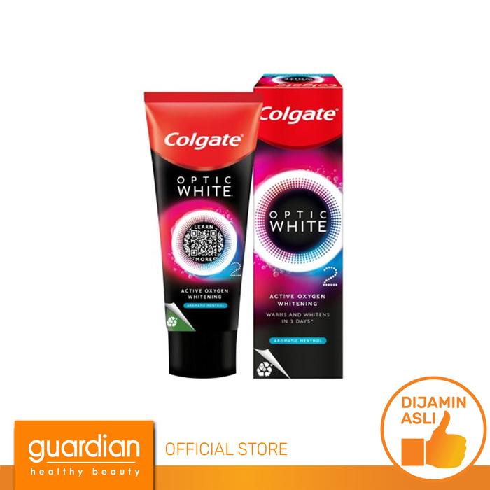 Gambar Colgate Optic White O2 85G Aromatic Menthol Toothpaste dari Guardian Official Store undefined Tokopedia