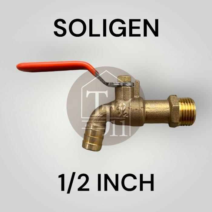 Gambar KRAN AIR KUNINGAN / KRAN AIR KUNINGAN SOLIGEN E-02 ukuran 1/2" & 3/4" - 1/2 INCH dari Terus Jaya 11 undefined Tokopedia