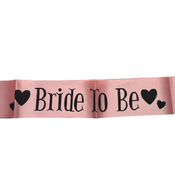 Gambar Sash Selempang Bride To Be / Selempang Bridal Shower Rosegold - ROGO 02 dari Istanaparty undefined Tokopedia