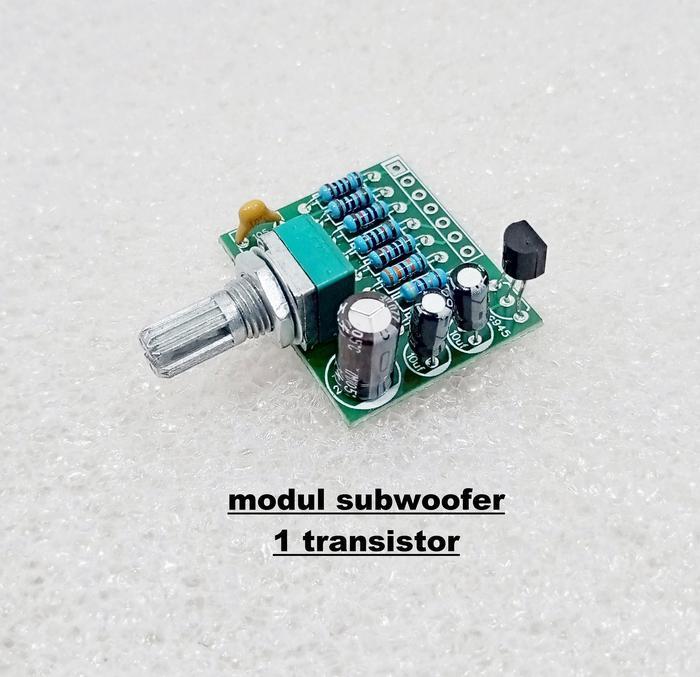 Gambar Modul Filter Subwoofer 1 Transistor - siap pakai dari mel store jombang undefined Tokopedia