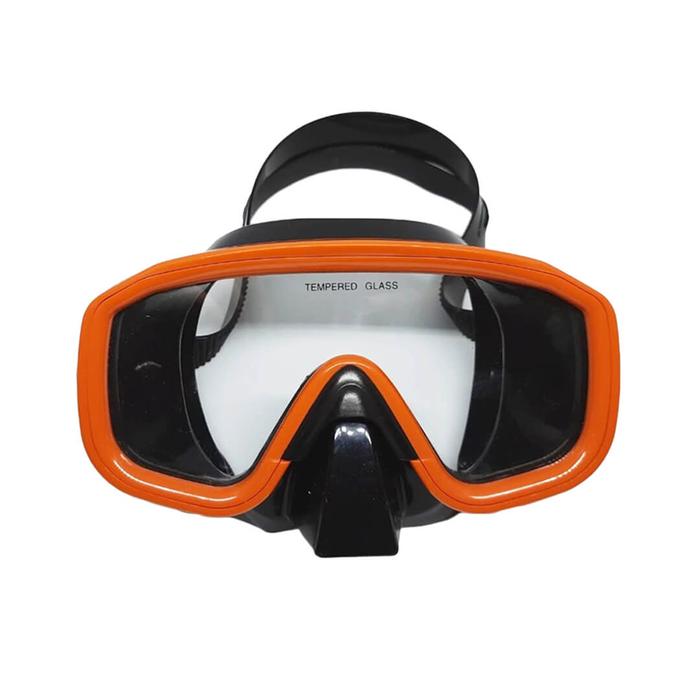 Gambar Snorkeling mask Kacamata Selam Scuba Diving Zeepro Powerview - Orange dari Zeepro Dive Shop undefined 5 Tokopedia
