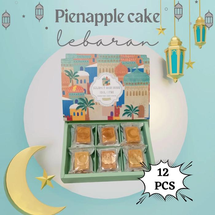 Gambar HAMPERS IDUL FITRI/HAMPERS LEBARAN/PAKETAN LEBARAN/PARSEL LEBARAN - PINEAPPLE CAKE dari Royale Quiin undefined Tokopedia