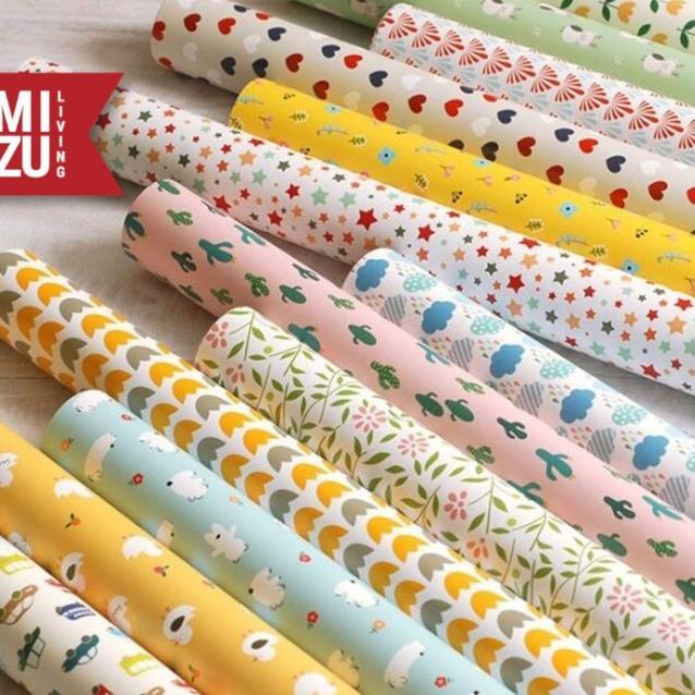 Gambar Gift Wrap For Various Occasions Kertas Kado Untuk Berbagai Acara - XMAS Red dari Living My Home undefined Tokopedia