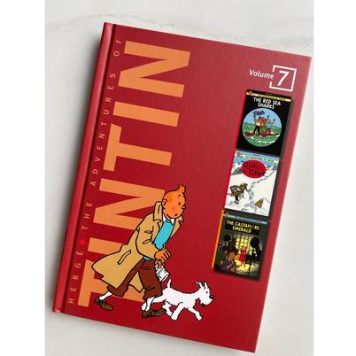 Gambar The Adventures of Tintin Complete Collector Edition 8 Books Hard Cover Comic - Set Buku Komik tintin Lengkap Complete Special Edition - Volume 7 dari My Own Flashcards undefined Tokopedia