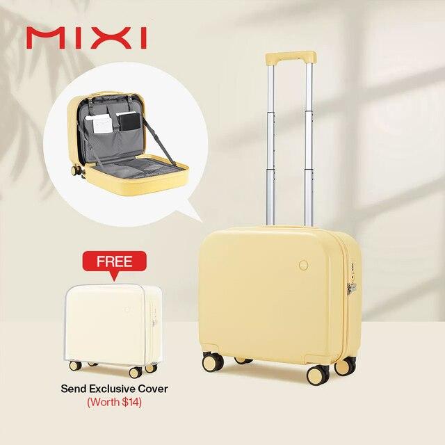 Gambar Koper Mixi Kabin hardcase M9236 16" - Kuning dari Mixi Indonesia undefined Tokopedia