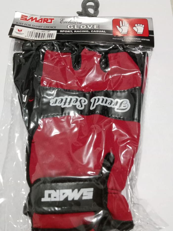 Gambar Sarung Tangan Kulit Batok Motor Kulit Domba Asli - half finger dari Stefani-Shop undefined Tokopedia