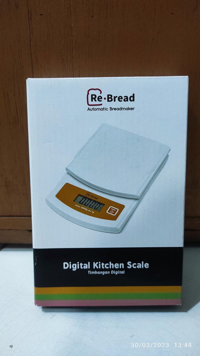 Gambar DIGITAL KITCHEN SCALE RE-BREAD AUTOMATIC BREADMAKER dari Cemilan Davi undefined Tokopedia