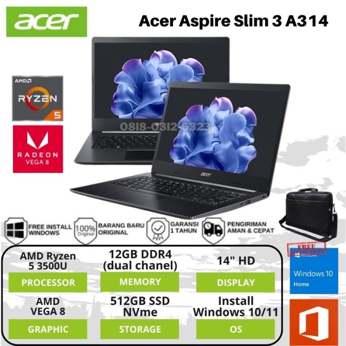 Acer aspire 3 ryzen discount 5 vega 8 12gb ram