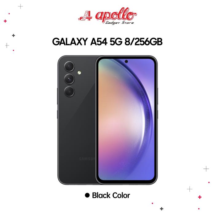Gambar Samsung Galaxy A54 5G 8/256GB Garansi Resmi Indonesia - Black dari ApolloGadgetStore.id undefined Tokopedia