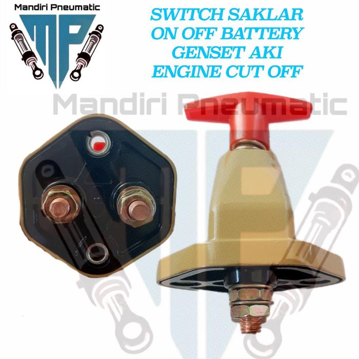 Jual Switch Saklar ON OFF Battery Genset Aki Engine Cut Off Saklar ...