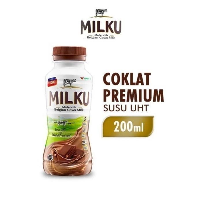 Gambar Milku Cokelat dan Strawberry botol 200 ml - Strawberi dari Ikhsangrosir undefined Tokopedia