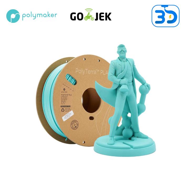 Jual Original PolyMaker PolyTerra PLA Matte Finish Doff 3D Printer ...