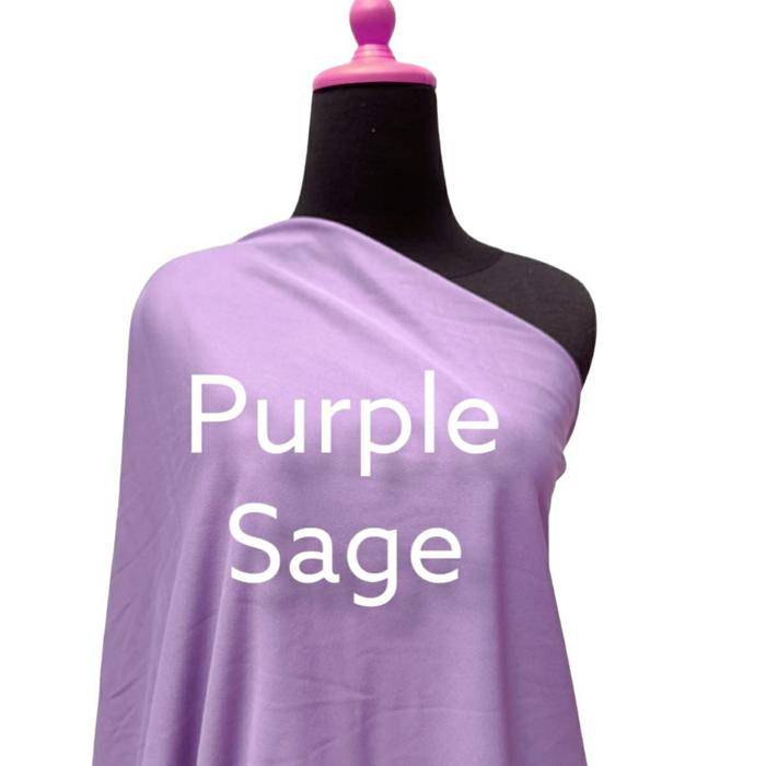 Gambar Kain Furing Hyget Kaos Haiget Furing Gamis Ceruty - UNGU SAGE, LEBAR1.5SARUNG dari Ragam Polyester undefined Tokopedia