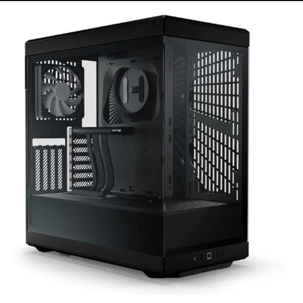Gambar HYTE Y40 Gaming PC Gaming Case | Casing ATX/Tempered Glass/USB Type-c - Black, Packing kayu dari EON Tech undefined Tokopedia