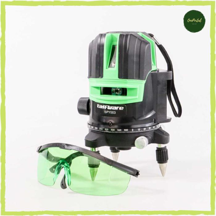 Gambar Mesin Level laser Pengukur Dimensi Self Leveling Waterpass 2 Line - Hijau dari OnePortal undefined Tokopedia