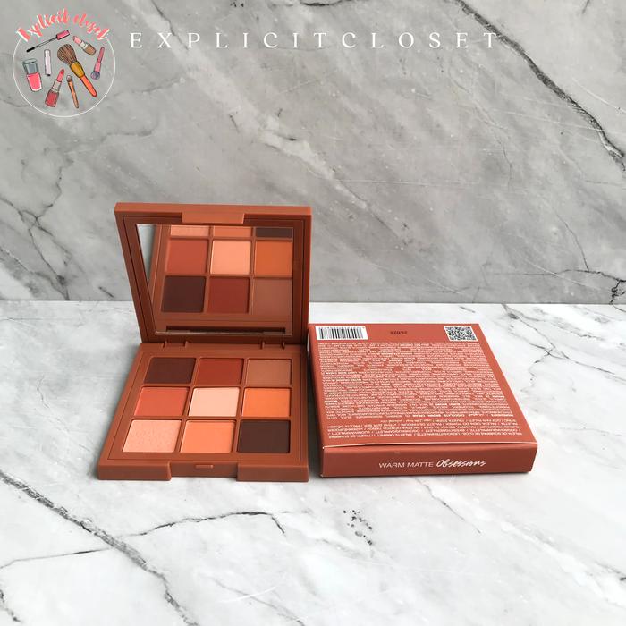 Gambar EXPL- HB| Matte Obsession Eyeshadow Palette - WARM dari explicitcloset undefined Tokopedia