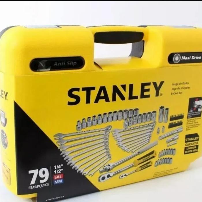 Gambar Stanley hand tool set STMT82780-LA mechanic Multi-Tool Set 79 pcs dari DW HARDWARE MEDAN undefined Tokopedia
