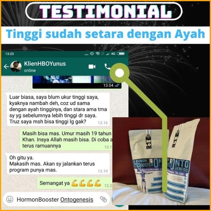Gambar Peninggi Badan HBO ( hormon Booster Ontogenesis ) Tambah Tinggi 4-10 c dari perkasahatipchandra undefined Tokopedia