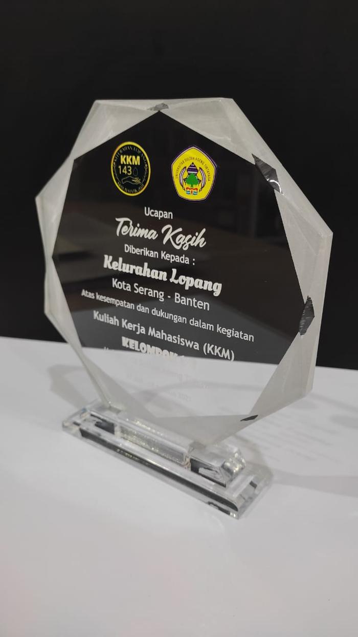 Gambar Hadiah Wisuda Plakat Akrilik Graduation Acrylic Wisuda - Plakat Bevel dari LaserPrintdo undefined Tokopedia