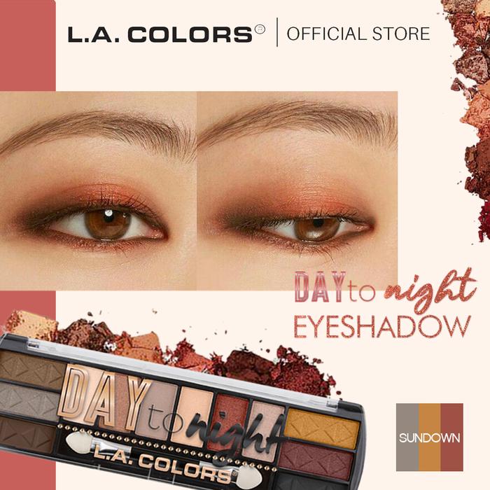 Gambar LA Colors Day To Night Eyeshadow - Sundown dari LA Girl Indonesia Kota Administrasi Jakarta Barat Tokopedia