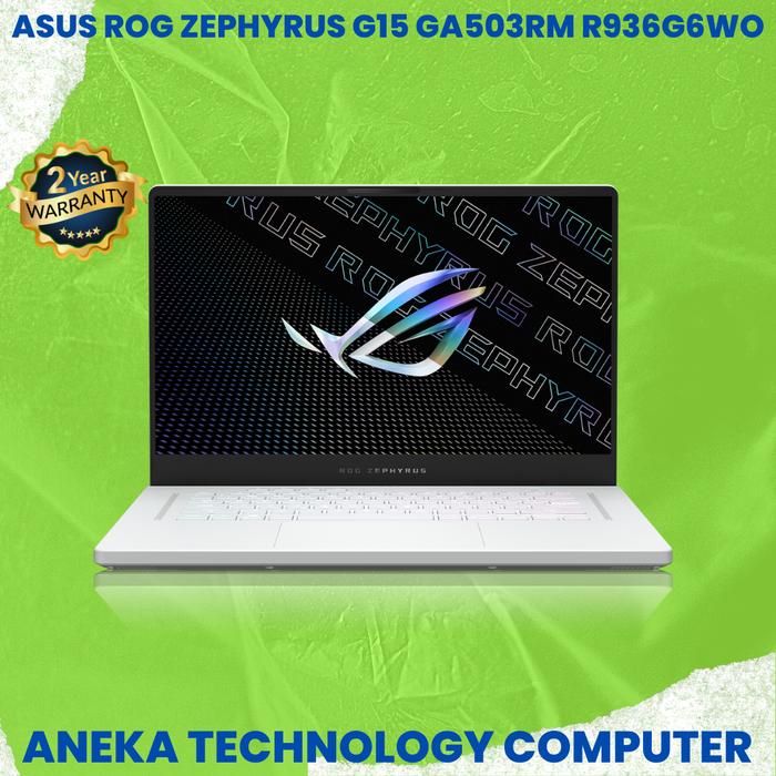 Jual ASUS ROG ZEPHYRUS G15 GA503RM R936G6WO RTX3060 6GB/ RYZEN
